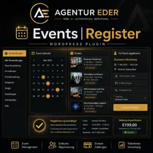 RK Event Register – WordPress Plugin Lizenz