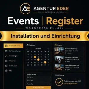RK Event Register – Installation & Einrichtung
